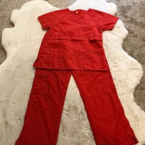 Wonder Winks FourWay Stretch scrub set Medium